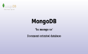 מצגת MongoDB